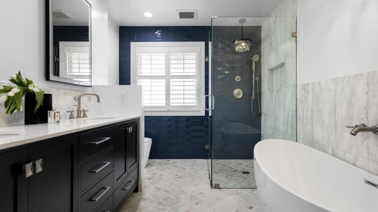 Bathroom after renovation